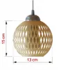 LUXOLAR Pendelleuchten Natural Bambus E27 60 W - Hängelampe Produktbild-Vorschau 2