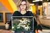 MuchoWow® Laptop Aufkleber Sticker Cover Blumen - Herbst - Produktbild-Vorschau 5