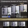 INONEFT Spiegelschrank Bad mit LED Beleuchtung, Badezimmer Produktbild-Vorschau 5