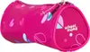 A cylindrical pencil case with a floral pattern. Produktbild-Vorschau