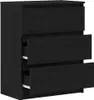 vidaXL Příborník vzhled černého dubu 60x35x76 cm materiál Náhled obrázku produktu 4