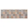 vidaXL Tappeto da cucina lavabile a mosaico multicolore Anteprima dell’immagine prodotto 5