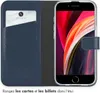 Selencia Étui en cuir véritable pour Apple iPhone 17e / 16e Voir les images du produit 3