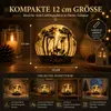 formano LED Dekokugel 12cm Timer 6/18h, Waldmotiv mit Produktbild-Vorschau 3