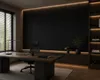 LIKMA Pannello Imbottito Da Parete Bouclé Nero 110x50 cm , Anteprima dell’immagine prodotto 4