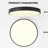 Style home 48W LED Deckenleuchte Deckenlampe Ultraslim Produktbild-Vorschau 5