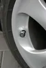 4 x bouchons de valve, cube, noir-blanc, automobile, moto, Voir les images du produit 2