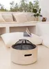 FIRE BOWL GRILL - Feuerschale mit Grill für Außenbereiche Produktbild-Vorschau 2