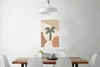 MuchoWow® Poster Palme - Pastell - Sommer 40x60 cm - Produktbild-Vorschau 2