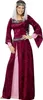 A woman wearing a medieval queen costume. Náhľad obrázku produktu
