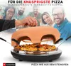 Heidenfeld Mini Pizzaofen Pizzachef | 1.100 Watt - Pizzadom Produktbild-Vorschau 3
