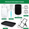 Sprossenglas Keimglas Set, Anzuchtset für Sprossen Produktbild-Vorschau 7