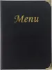 Securit MC-BRA5-BL Cartella menu Securit BASIC, A5, nero Anteprima dell’immagine prodotto 1