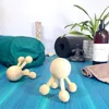 Massagegerät Holz | Massageroller für Rücken, Nacken, Produktbild-Vorschau 2