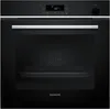 Siemens iQ300, Einbau-Backofen mit Dampfunterstützung, 60 x 60 cm, Edelstahl HR532GBS3 Frontansicht geschlossen Produktbild-Vorschau