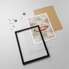 Gerahmtes Poster - Schwarzer Rahmen - Mund pastos Stück - Produktbild-Vorschau 4