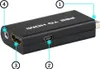 A black PS2 to HDMI adapter with labeled ports. Náhľad obrázku produktu