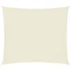 vidaXL Voile d'ombrage Oxford Rectangulaire 2x2,5 m Crème Voir les images du produit 8