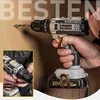Trapano a percussione a batteria 20V 50 Nm, 2 batterie da Anteprima dell’immagine prodotto 6