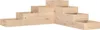 vidaXL Scala per piante 4 gradini 106x104,5x36 cm in legno Anteprima dell’immagine prodotto 6