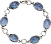 Jamelli Armband 925/- Sterling Silber 20,5cm Silbergrau Produktbild-Vorschau 1