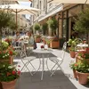 3 tlg. Bistroset “White Romance” aus Metall, weiß, Produktbild-Vorschau 3