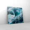 Bild auf Leinwand - Leinwandbild - Wasser Stein Welle - Produktbild-Vorschau 4