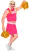 Beer Leader – humorvolles Cheerleader-Kostüm für Herren mit Produktbild-Vorschau 3