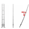 SEVICO Teleskopleiter 7,2 m Aluminium Leiter Ausziehbar Produktbild-Vorschau 3
