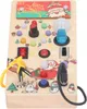 Busy Toddler Board mit 8 LED-Lichtschalter Holz Weihnachten Produktbild-Vorschau 7