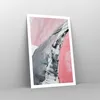 Poster - Poster ohne Rahmen - Rosa Grau Farbe - 61x91,5 cm Produktbild-Vorschau 7