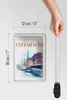 Blechschild Reise 12x18cm Kunst Copenhagen Denmark Boot Produktbild-Vorschau 5