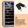 Klarstein Cave a Vin, Réfrigérateur à Vin avec Porte en Voir les images du produit 3