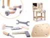 Dřevěná dílna s nářadím na stole DIY set Náhled obrázku produktu 10
