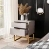 IDOHOME-Nachttisch MILO XL Kaschmir mit Schubladen und Produktbild-Vorschau 4
