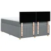 Boxspringbett mit Matratze Hellgrau 160x200 cm Stoff Produktbild-Vorschau 8