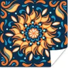 MuchoWow® Poster Sonnenblumen - Blätter - Orange - Blau Produktbild-Vorschau 1