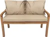Cuscini per panchina da giardino Beige | Cuscino per seduta Anteprima dell’immagine prodotto 1