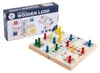 Ludo - Opklapbaar Bordspel - 30 x 30 x 5 cm Produktbild-Vorschau 1