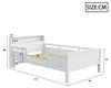 Flieks Kinderbett Holzbett 90x200cm mit Rausfallschutz, Produktbild-Vorschau 7