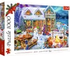TREFL PUZZLE 1000 XMAS Winterzeit 10948 Produktbild-Vorschau 4