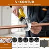 Presszange Kupferrohr V-Kontur TH-Kontur mit Produktbild-Vorschau 2
