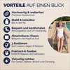 CASARIA® Sonnenliege Holz Wetterfest Klappbar 3-fach Produktbild-Vorschau 8