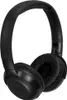 A black Philips wireless headphone is shown against a white background. Produktbild-Vorschau