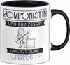 Komponistin Und Prinzessin Tasse Geschenk Für Eine Produktbild-Vorschau 1