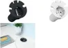 A collage of product shots and a lifestyle image of a desk with a cable grommet. Podgląd zdjęcia produktu