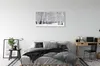 Glasbilder 120x60 Wandkunst Winter Birken Produktbild-Vorschau 3