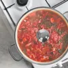 Szklana pokrywka ze stalową krawędzią i otworem na parę do Podgląd zdjęcia produktu 5