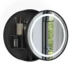Specchio contenitore bagno Vicco Silva Nero 50 x 50 cm con Anteprima dell’immagine prodotto 6