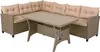 CASARIA® Salon de Jardin en polyrotin 6 Personnes Voir les images du produit 1